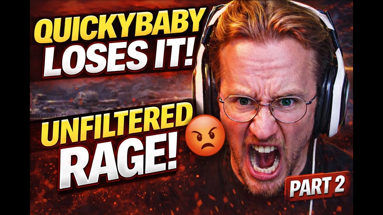 QuickyBaby Unfiltered 🫣: Rage, Ego & Awkward Moments in Random Battles – Part 2