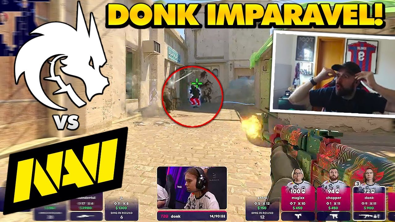 ELE FEZ DENOVO! DONK É UMA FORÇA DA NATUREZA! Melhores Momentos: Spirit vs NaVi - Blast Spring Final
