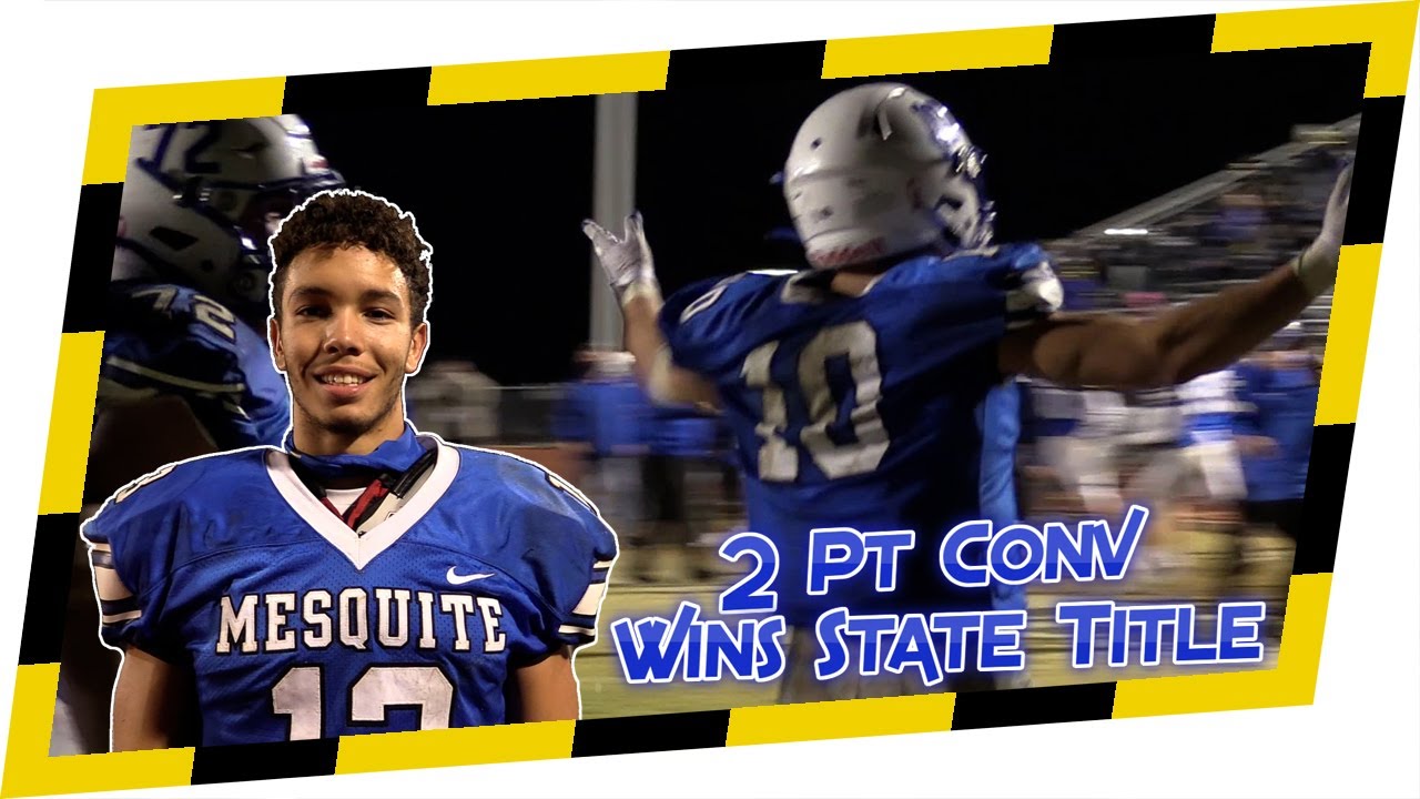 Ty Thompson (5-Star QB) leads Mesquite to CRAZY COMEBACK WIN in AZ State Title Game vs Cactus HS!
