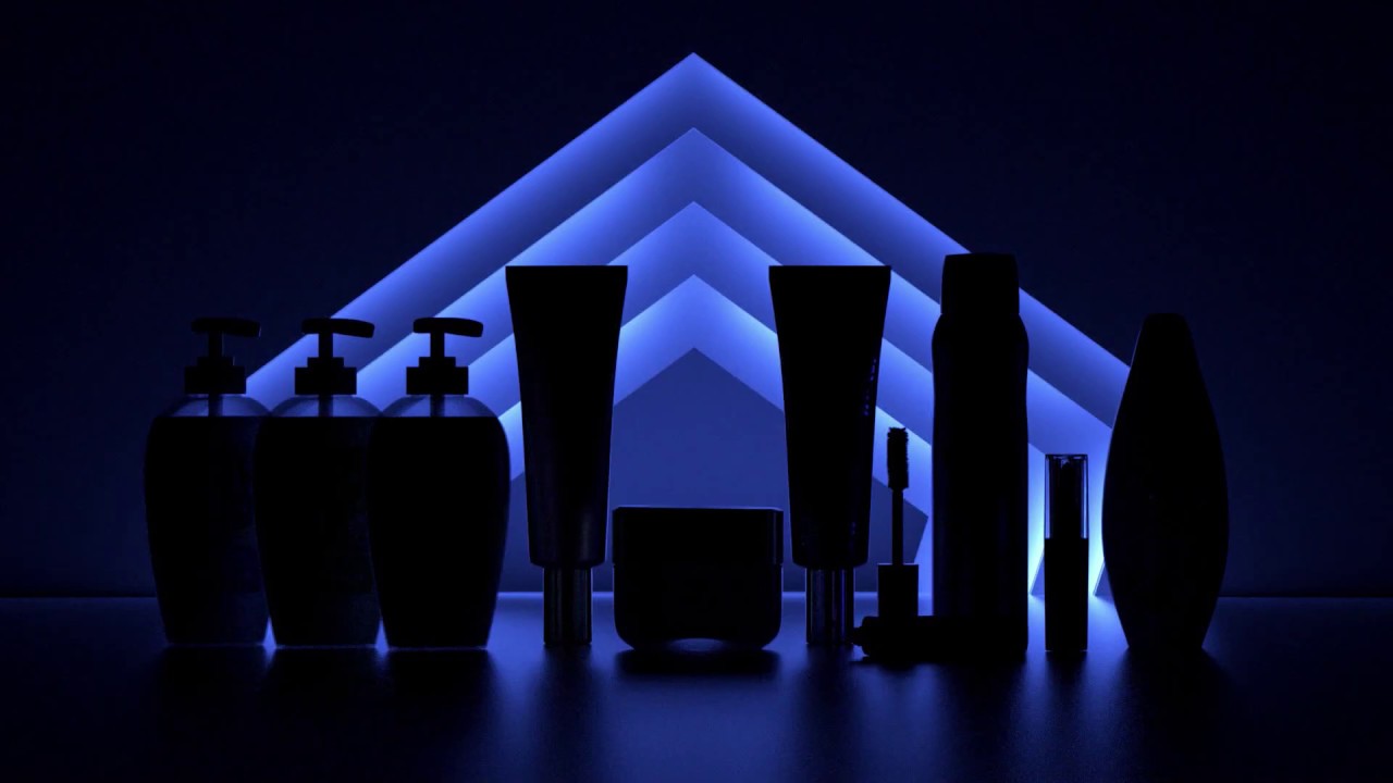 L'orem Cosmetics 3d product visualisation