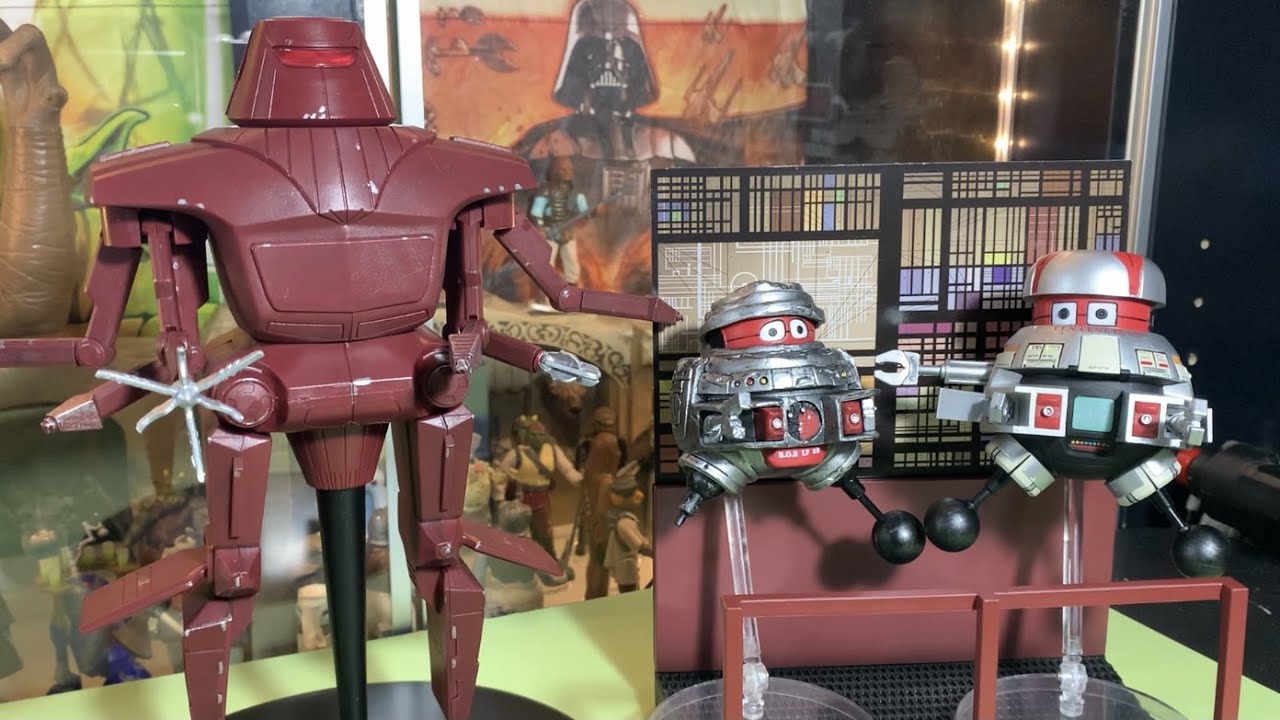 Maximilian VINCENT Old BOB The Black Hole Diamond Select Action Figures Unboxing & Spotlight Review
