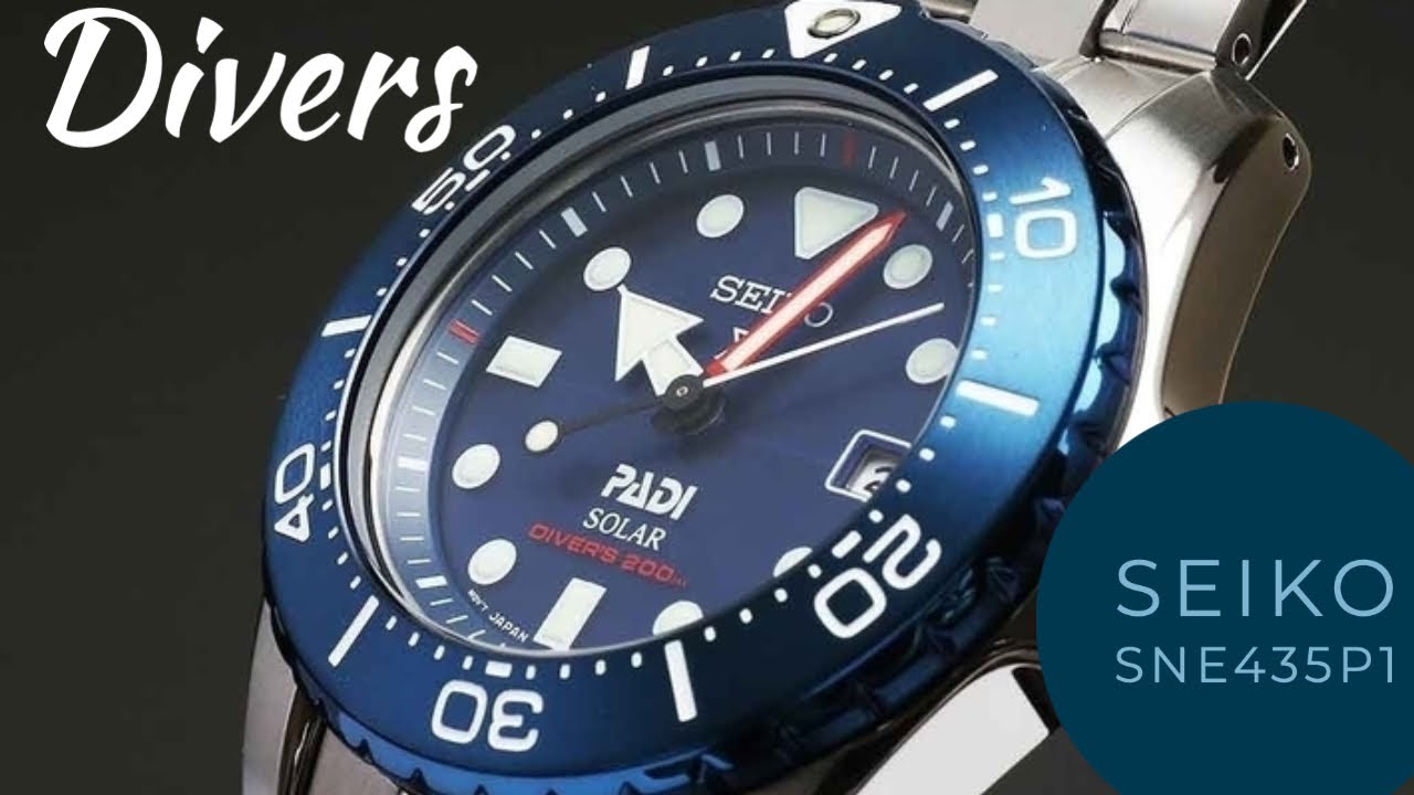 Seiko Divers Solar SNE435P1 Review
