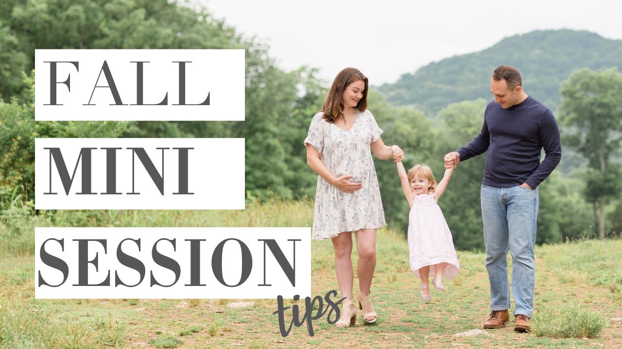 How to do Fall Mini Sessions | Mini Session Photography Tips