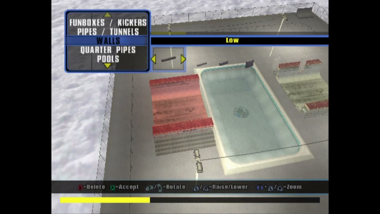 Tony Hawk's Underground 2 Create a Park