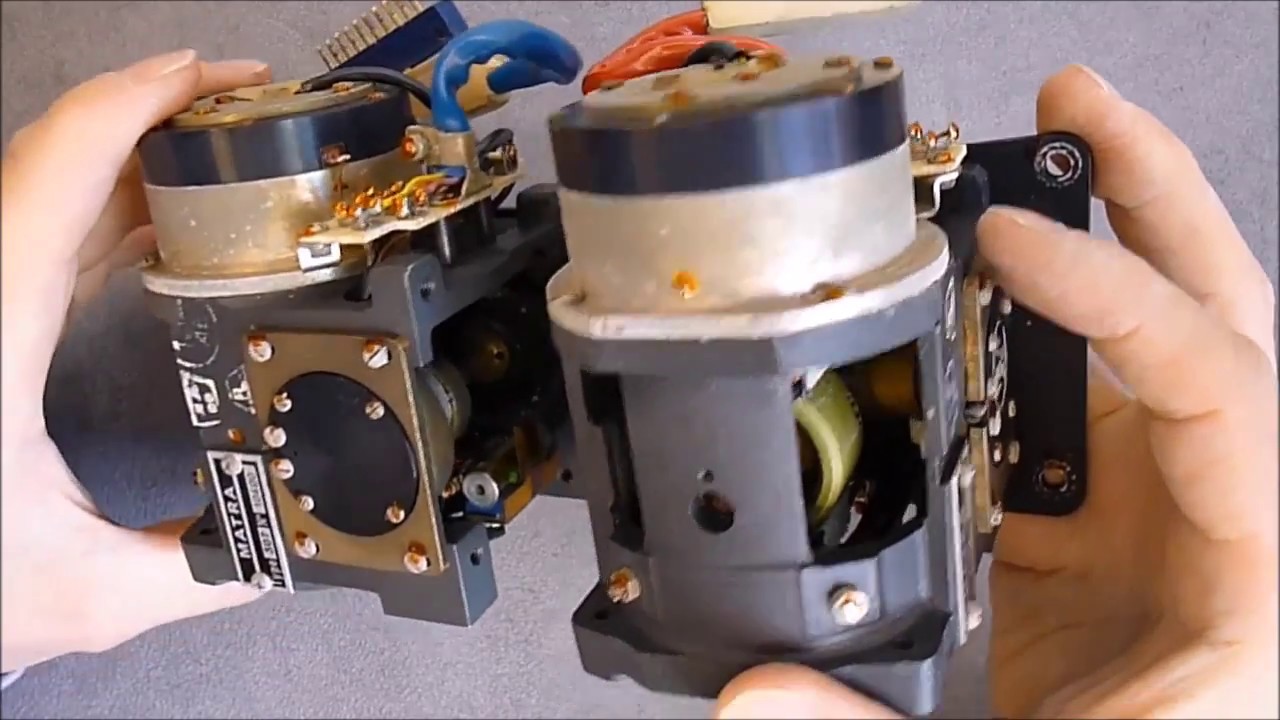 Vintage Matra missile gyro unit teardown (re-upload from 2015, all parts in one)