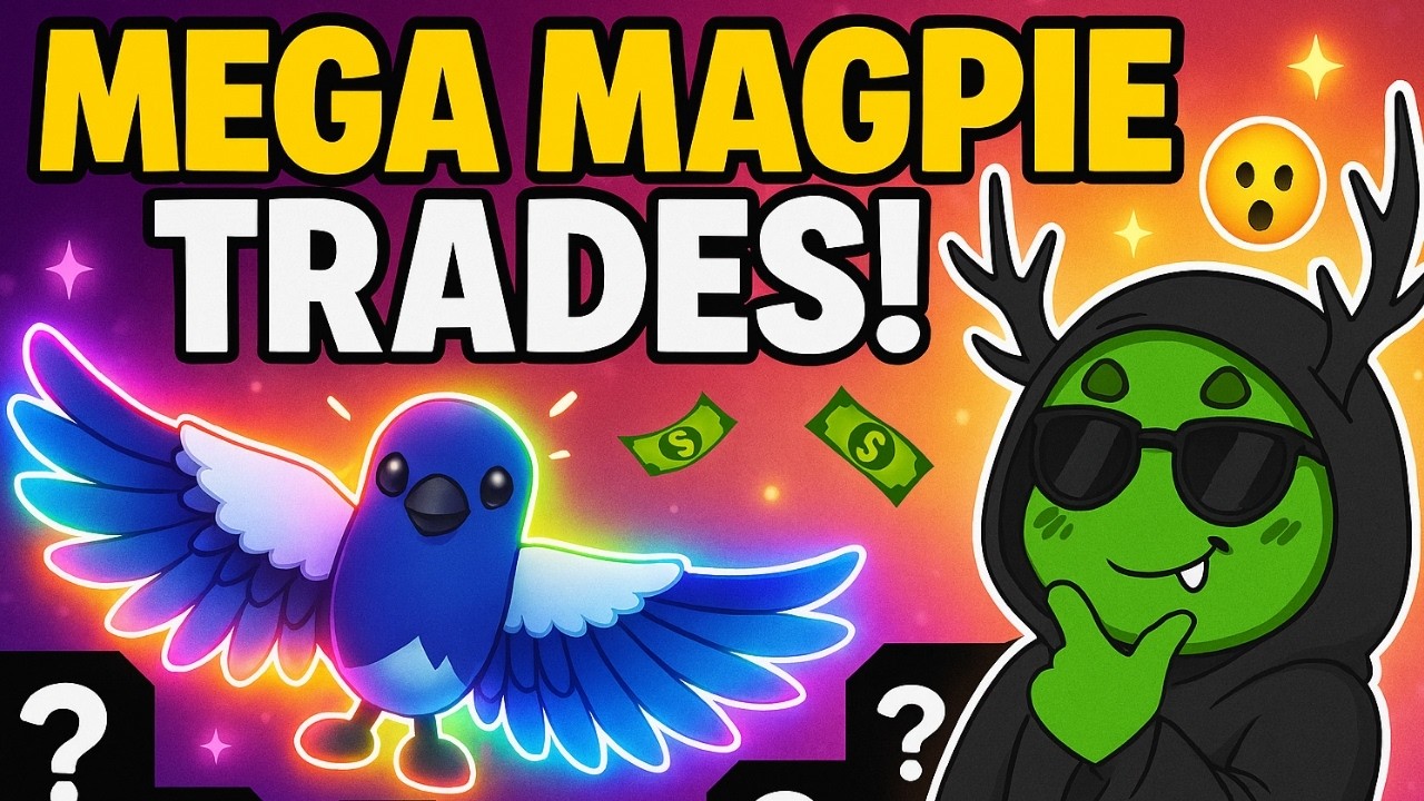 OFFERS FOR MEGA NEON MAGPIE IN ADOPT ME! #adoptme #megamagpie