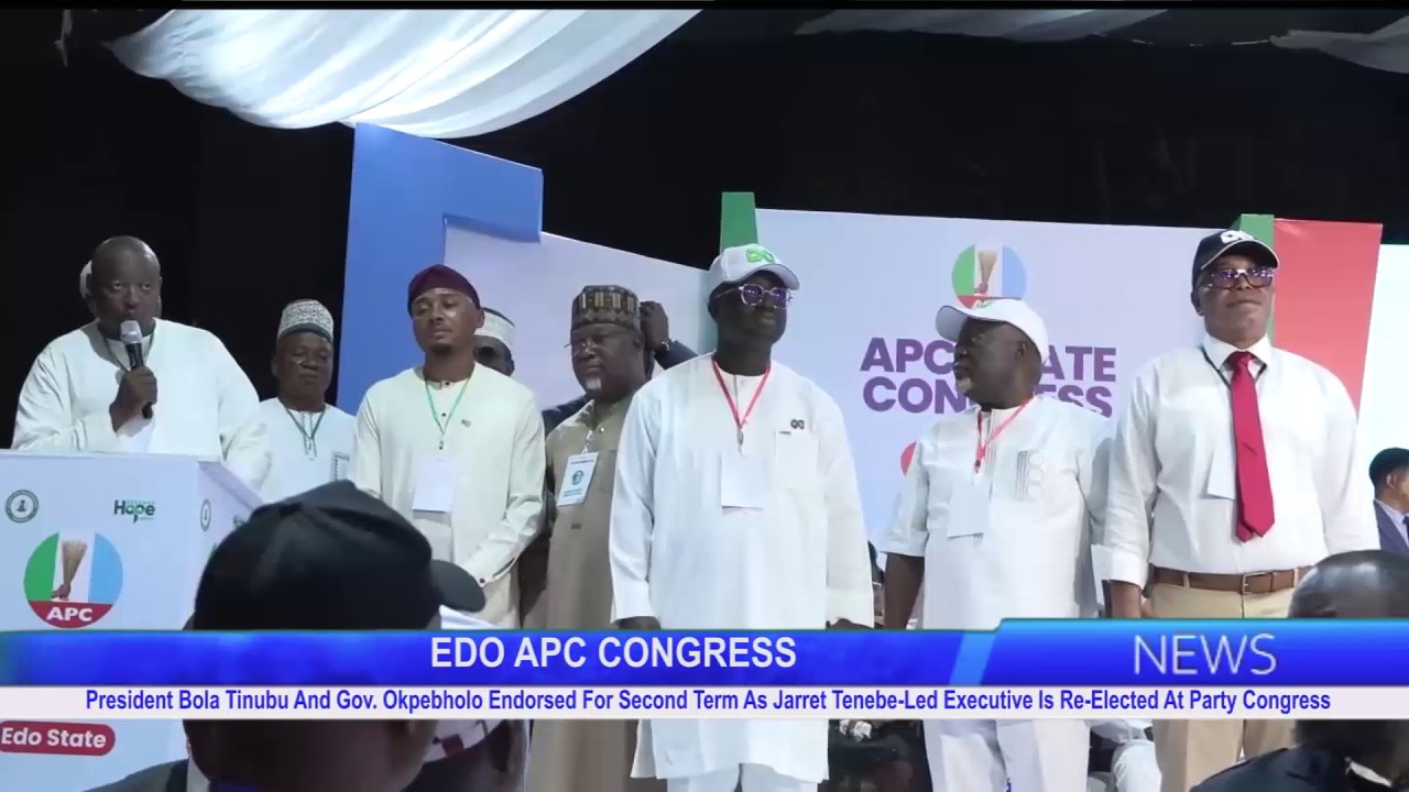 President Bola Tinubu And Governor Okpebholo Endorsed For Second Term