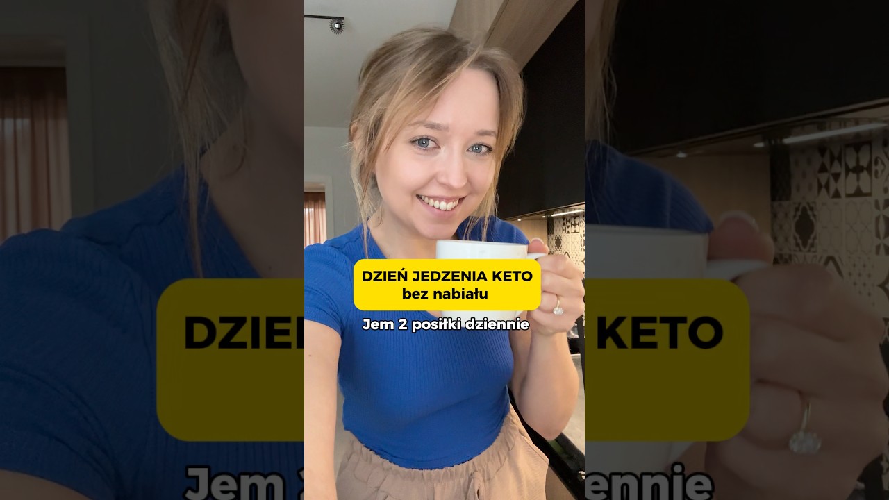 DZIEŃ JEDZENIA KETO - 2 posiłki bez nabiału