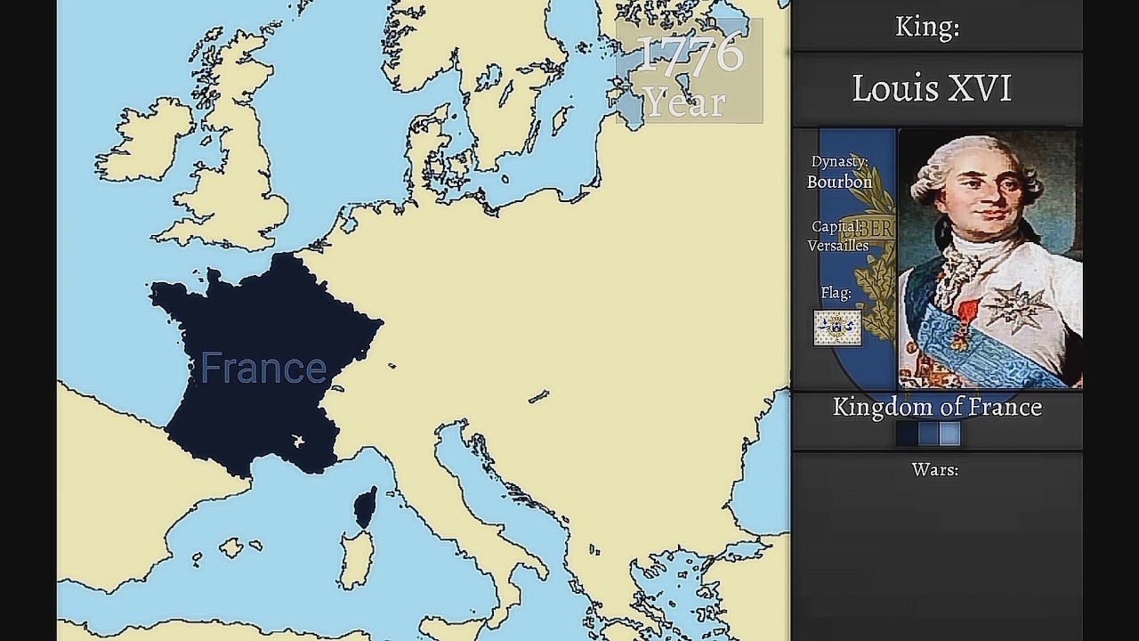 The History of France (1774-2019) : Every Year