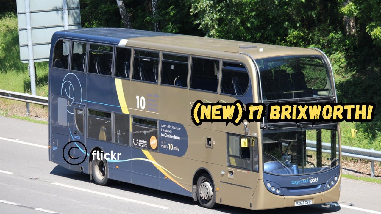 New Route 17 to Brixworth: 15845 Experience || #charlesbuses