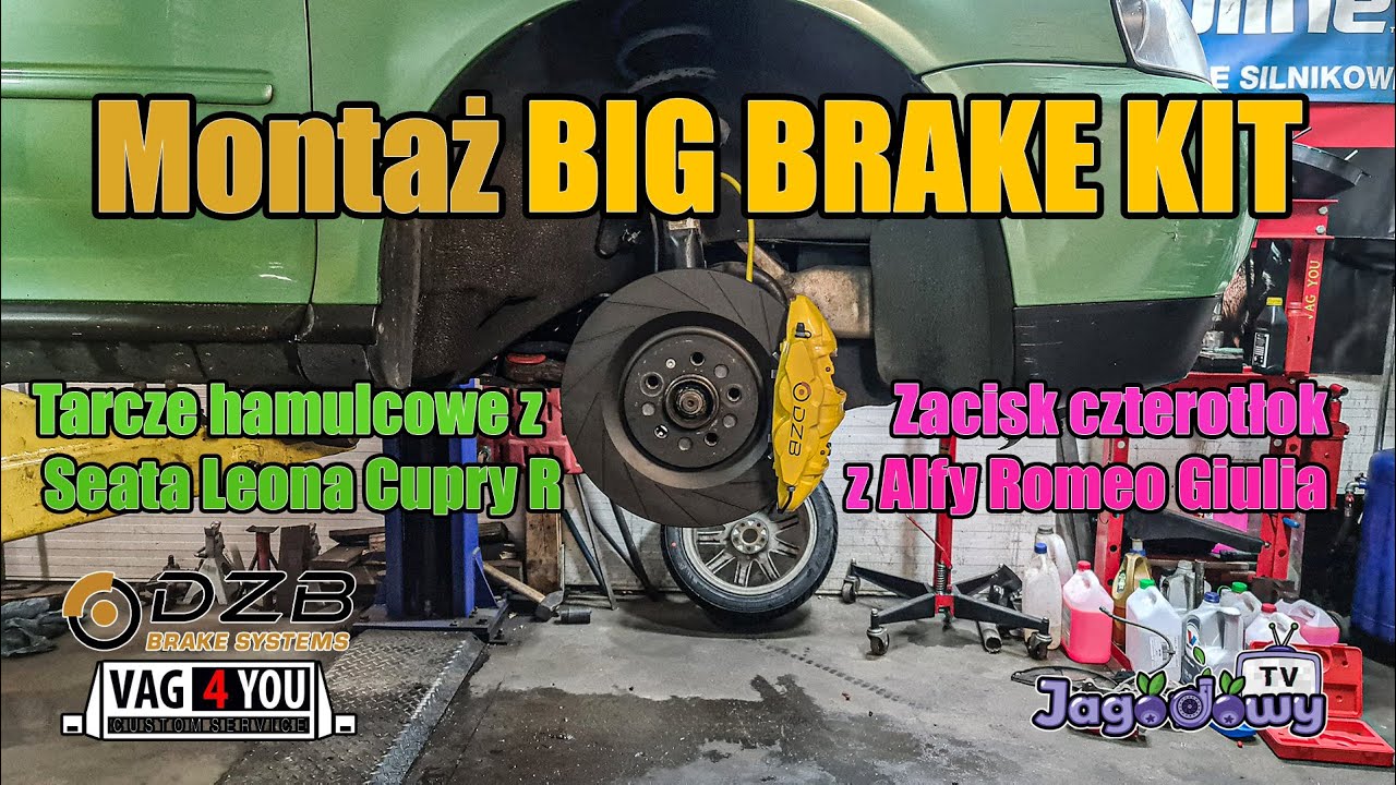 Vag4You feat. DZB Brake Systems - montaż i testy większego układu hamulcowego w Audi A3 1.8T