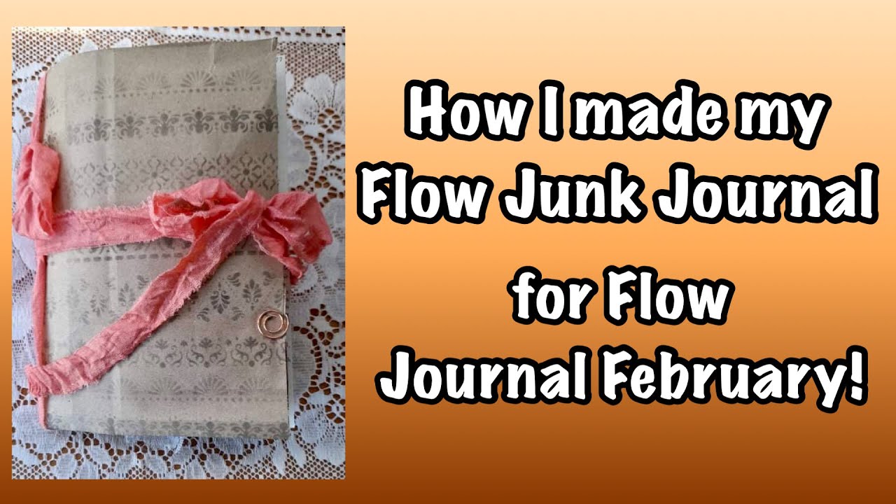 Flow Junk Journal // How I made my Flow Journal and a look at one I received! 😍