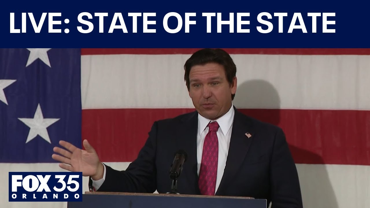 LIVE: Florida State of the State with Gov. Ron DeSantis