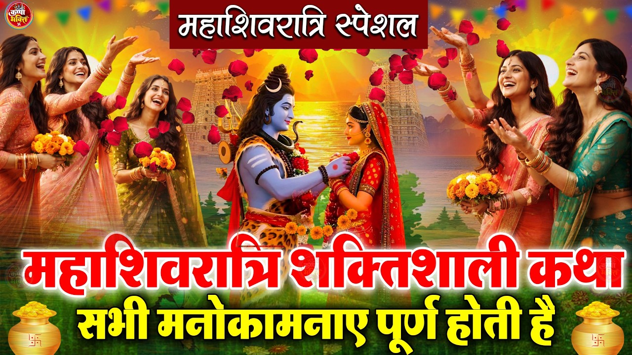 महाशिवरात्रि स्पेशल | शिव विवाह कथा | भगवान शिव और माता पार्वती की पावन कथा | Shiv Vivah Katha 2026