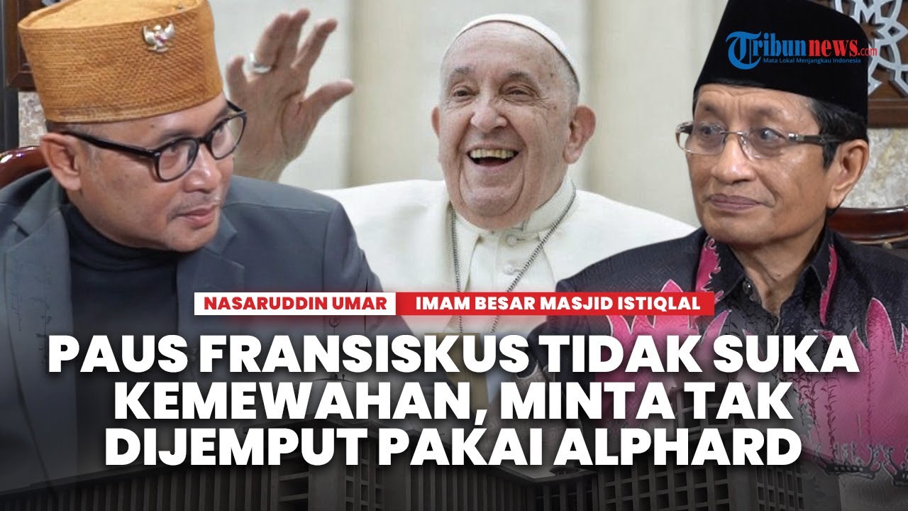 Masjid Istiqlal Siapkan 4 Opsi Penyambutan Paus Fransiskus | WAWANCARA EKSKLUSIF