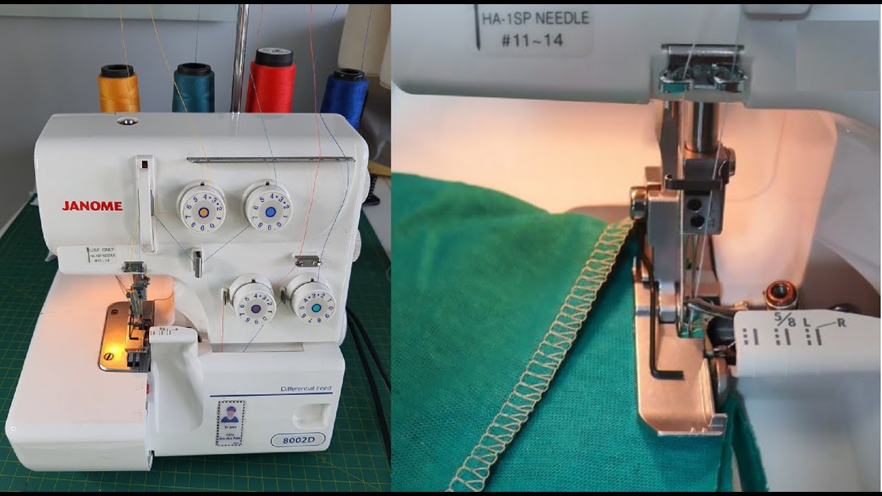 Diy - como regular pontos máquina overloque - aula 269