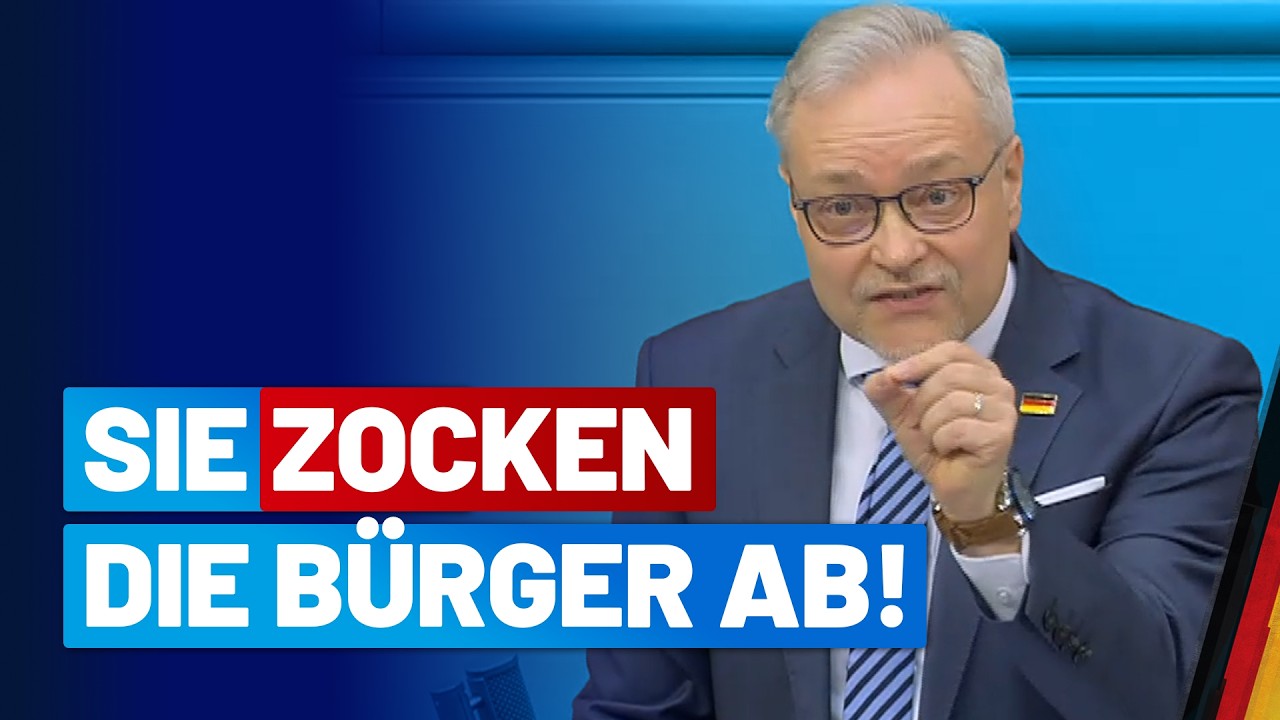 Spritpreise: Marc Bernhard rechnet knallhart mit Schwarz-Rot ab! Marc Bernhard - AfD-Fraktion