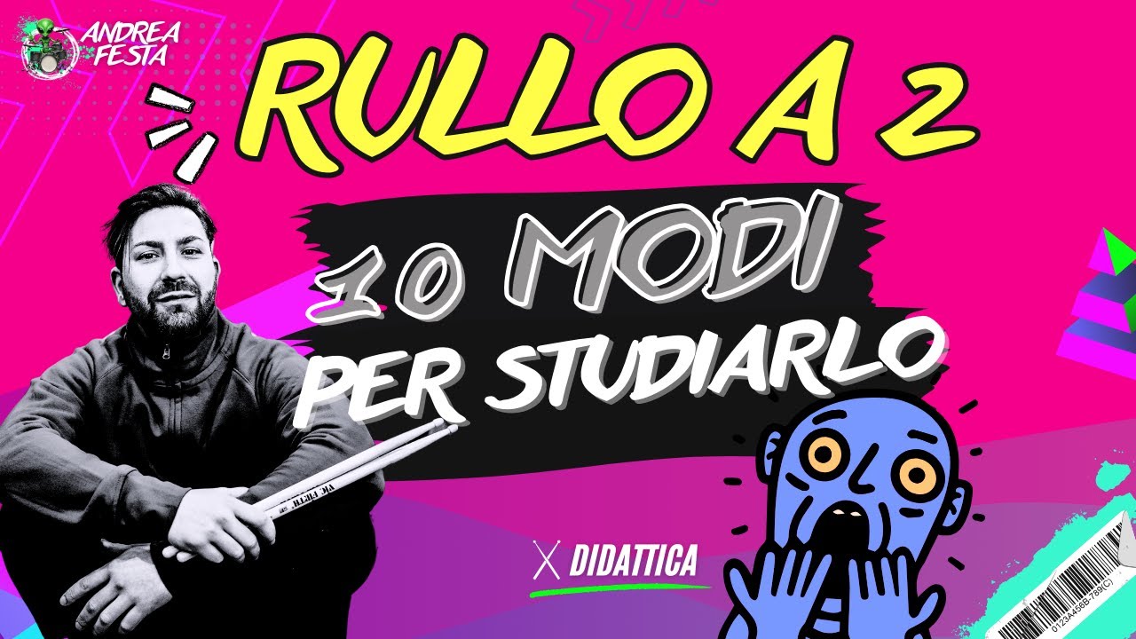 RULLO a colpi DOPPI - Studialo in 10 MODI diversi