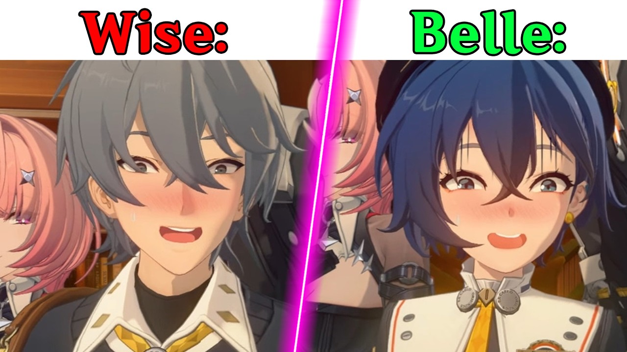 Belle vs Wise witnessing Claret & Roxy 