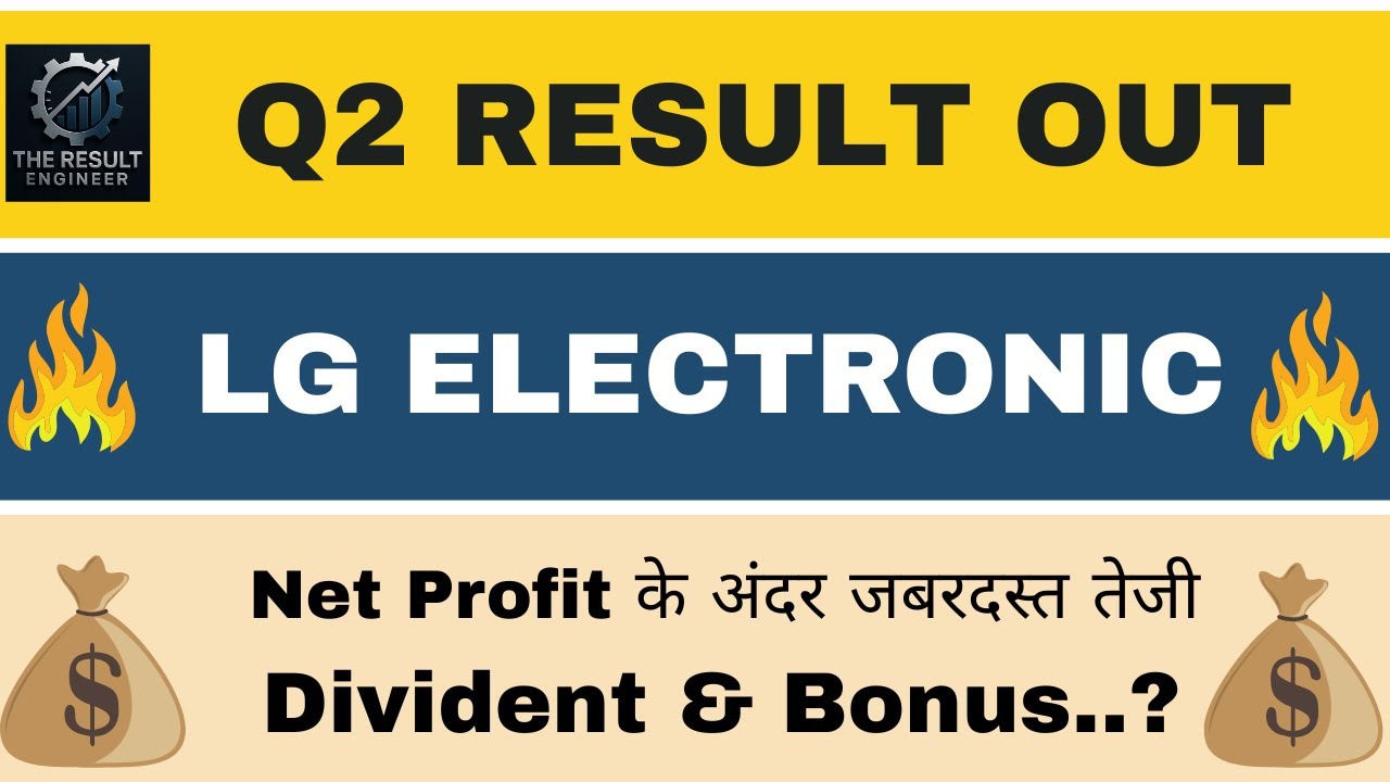 LG Electronics Q2 Results 2026 | LG Electronics Results Today | LG Electronics Share Latest News