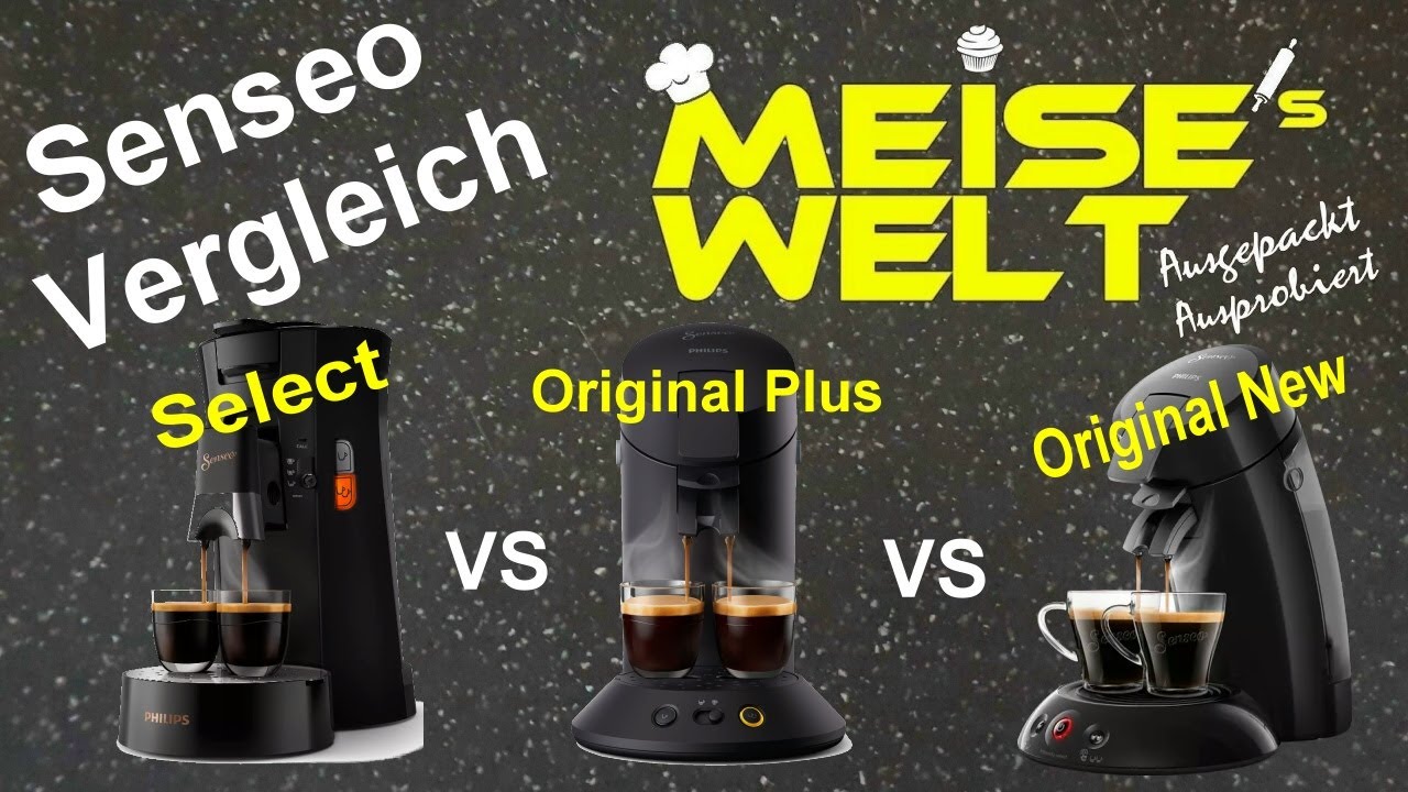 Senseo Vergleich - Original New, Select & Original Plus