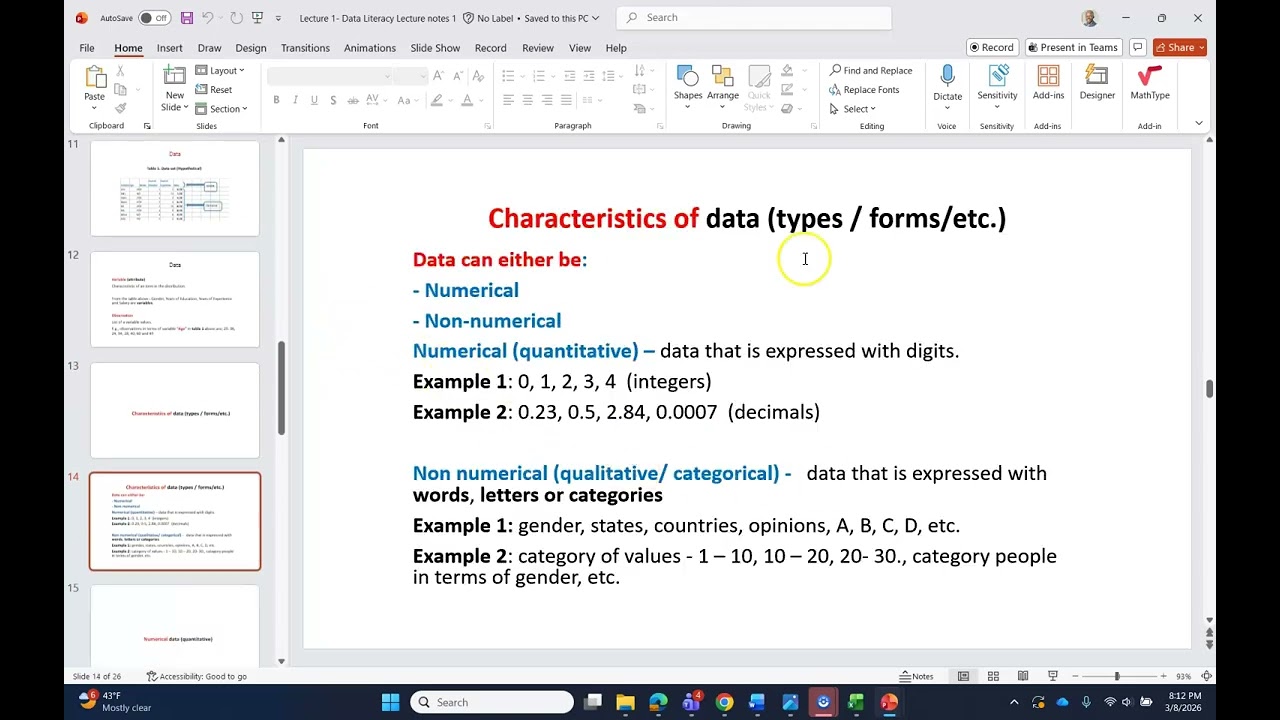 Data Literacy