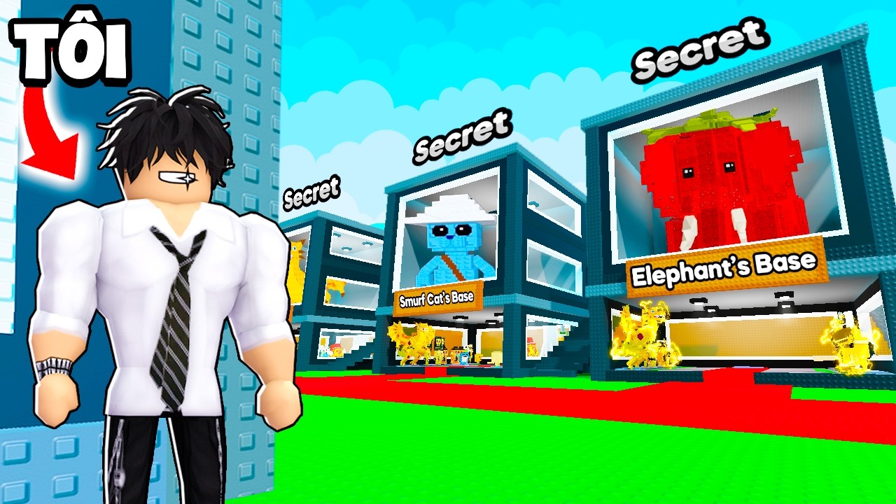 DR4GONS Đã Lẻn Vào SERVER CHỈ DÀNH CHO SECRET Trong Steal A Brainrot | Roblox