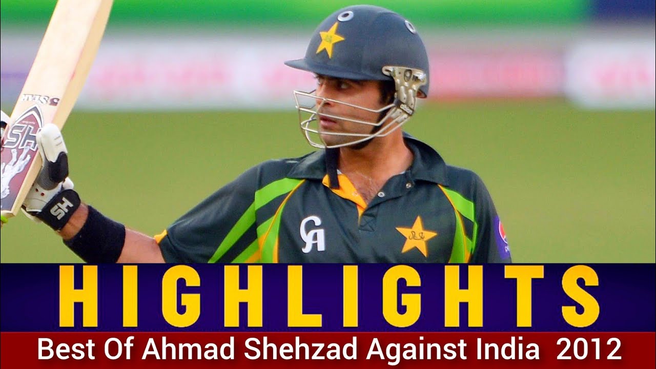 Ahmad Shehzad Best Batting Against India | Classic Innings | Full Highlights