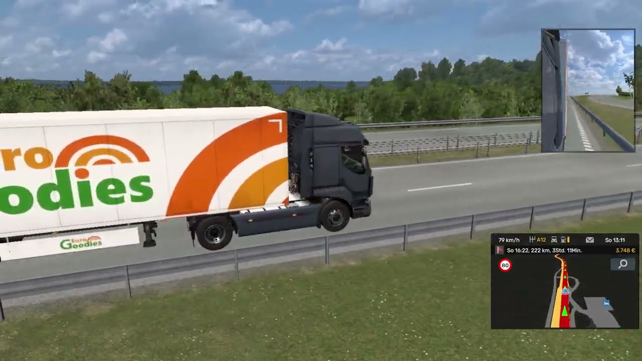ETS 2 Folge #10 in Stockholm angekommen FULL HD