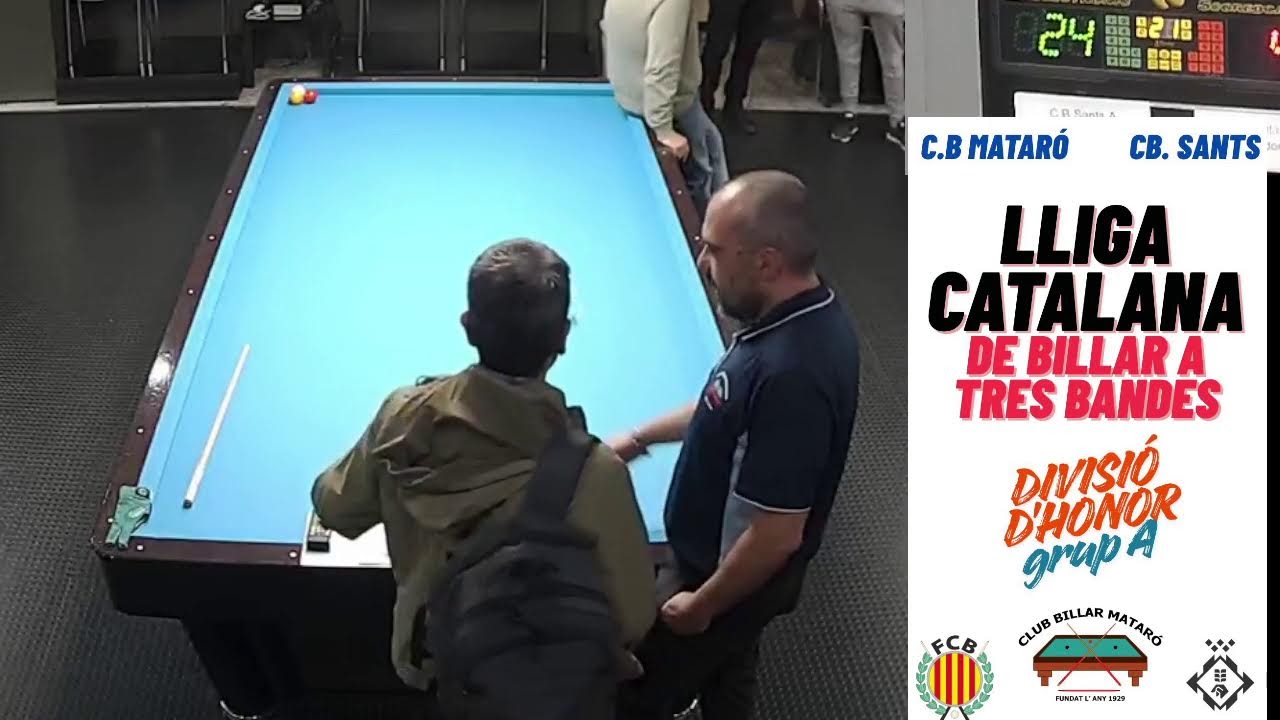 Lliga Catalana 3 Bandes Divisió D' honor Grup A Jornada 11 C.B Mataró A  VS  C.B Sants A