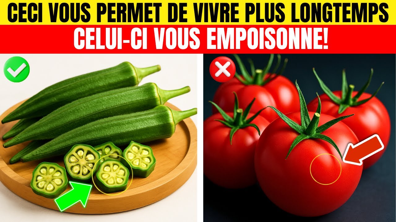 Plus de 60 ANS ? Les 4 Pires Légumes à Eviter et Les 4 Que Vous Devriez ABSOLUMENT Manger !
