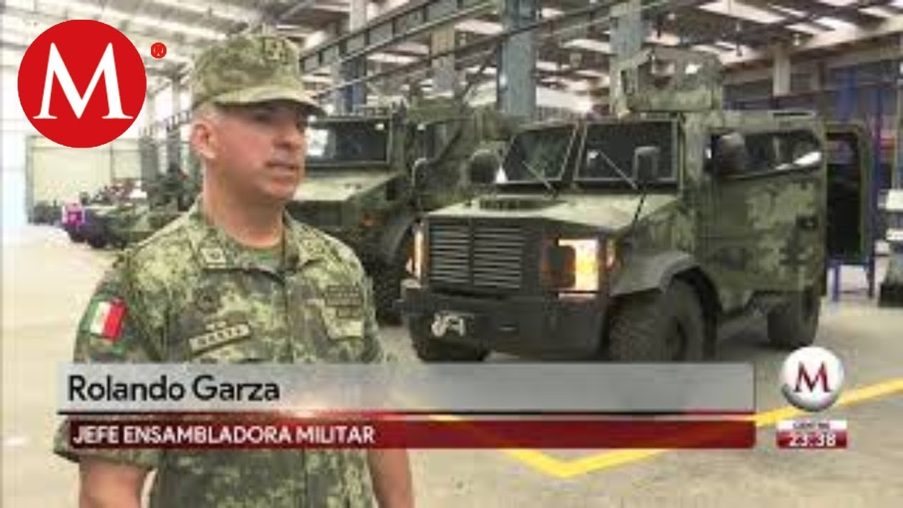 Industria militar fabrica vehículos tácticos