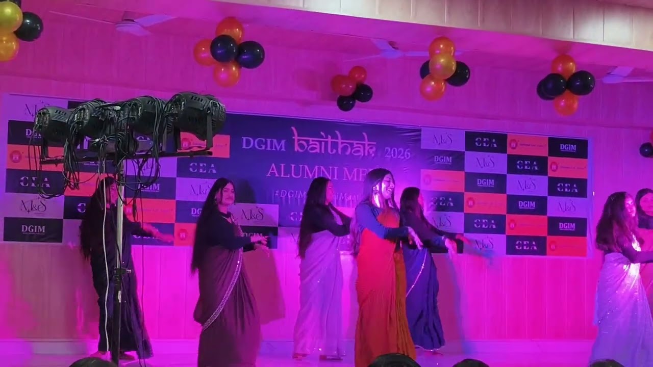 Energetic Bollywood Dance Performance | DGIM Alumni Meet Highlights✨✨💃