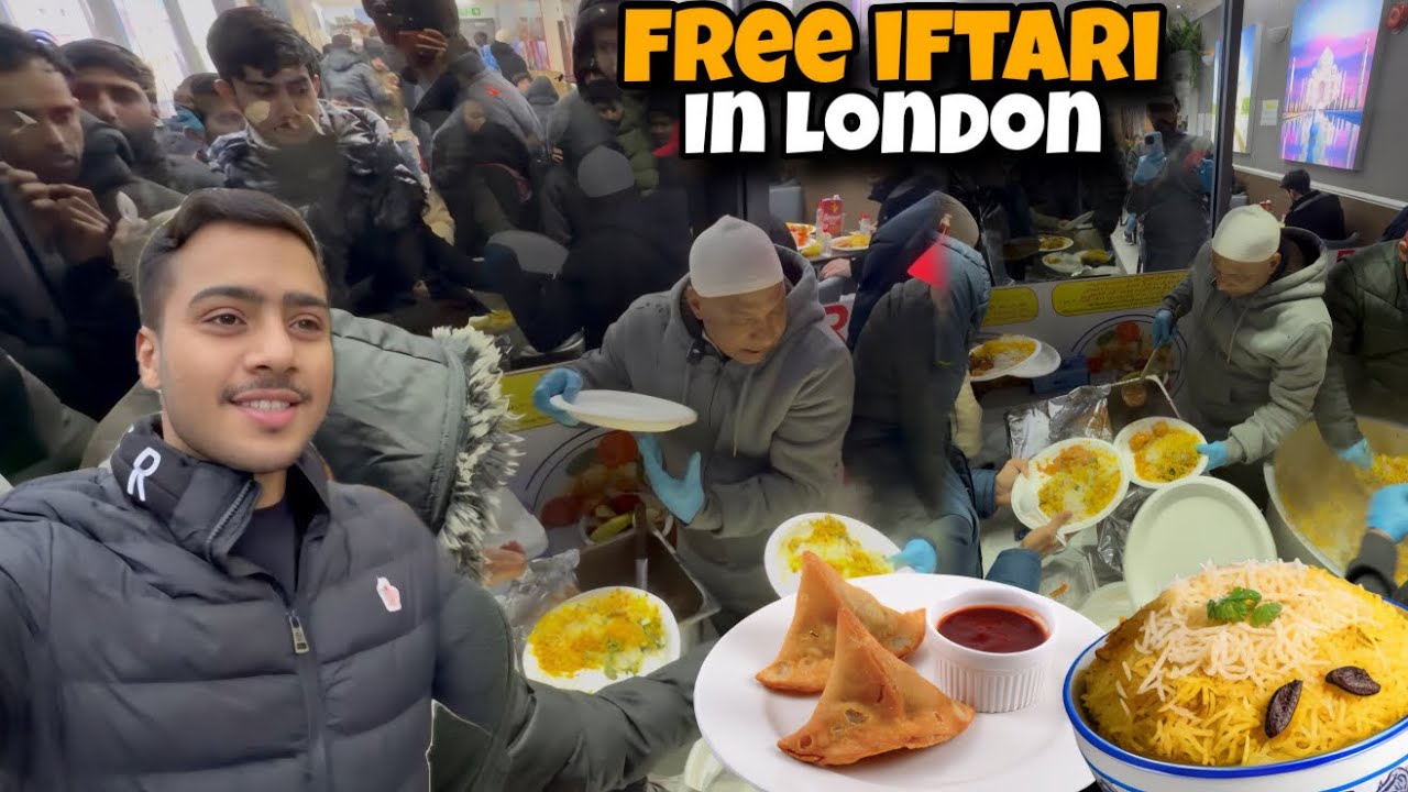 FREE IFTARI AT PEHALWAN G BIRYANI LONDON - SECOND SEHRI IN UK🇬🇧