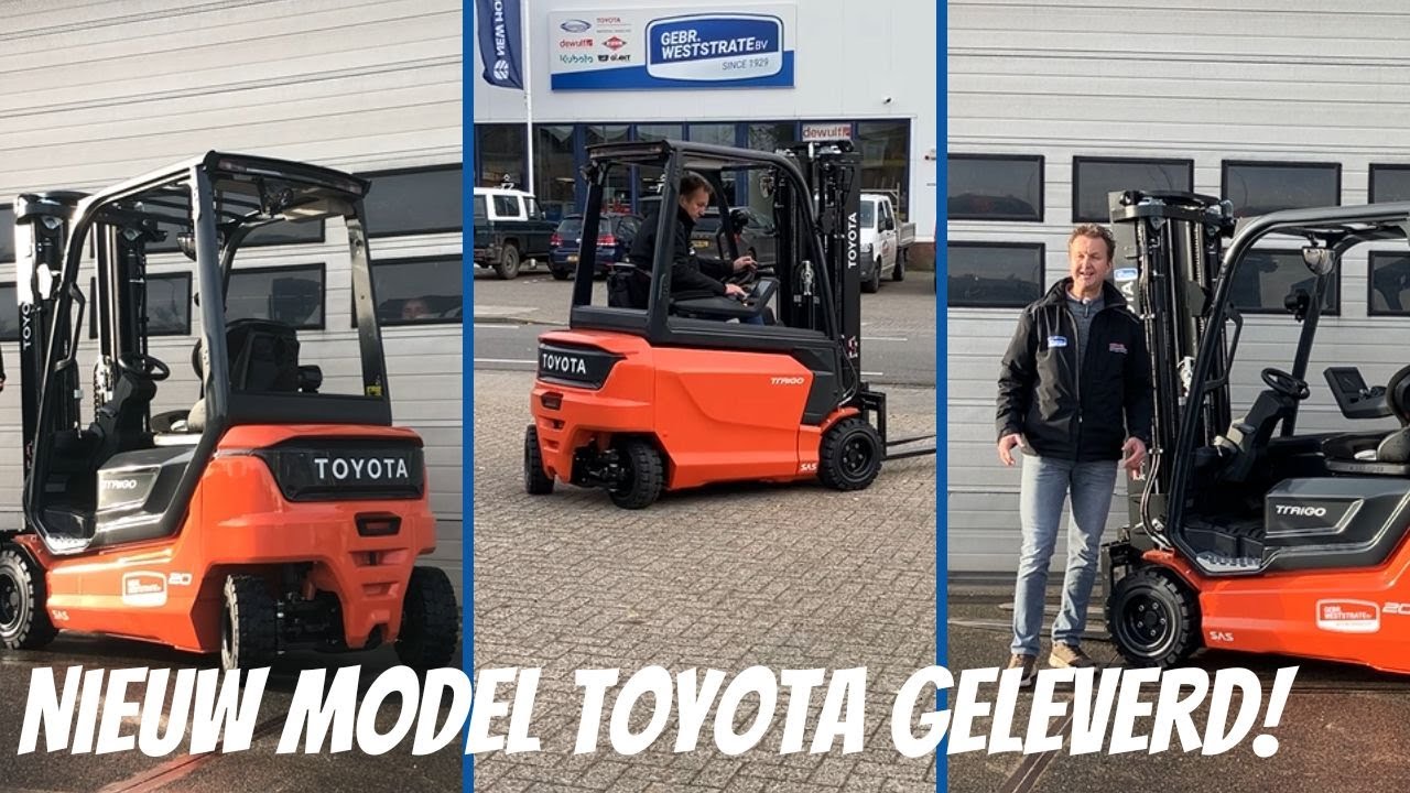Eerste nieuwe Traigo 48V heftruck afgeleverd bij de klant