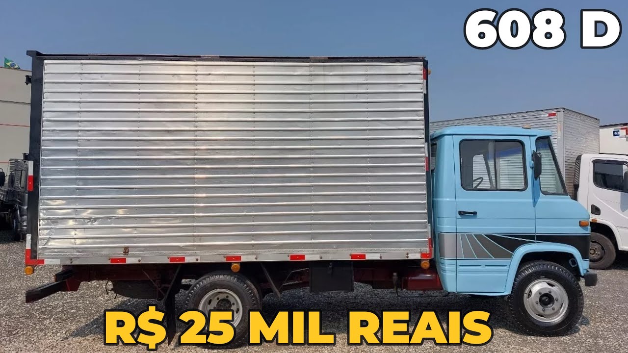 MERCEDES BENZ 608 À VENDA POR APENAS 25 MIL REAIS