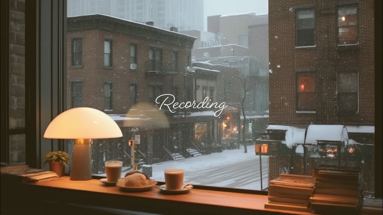 Winter Jazz Playlist | В снежный день, винтажный джаз у окна