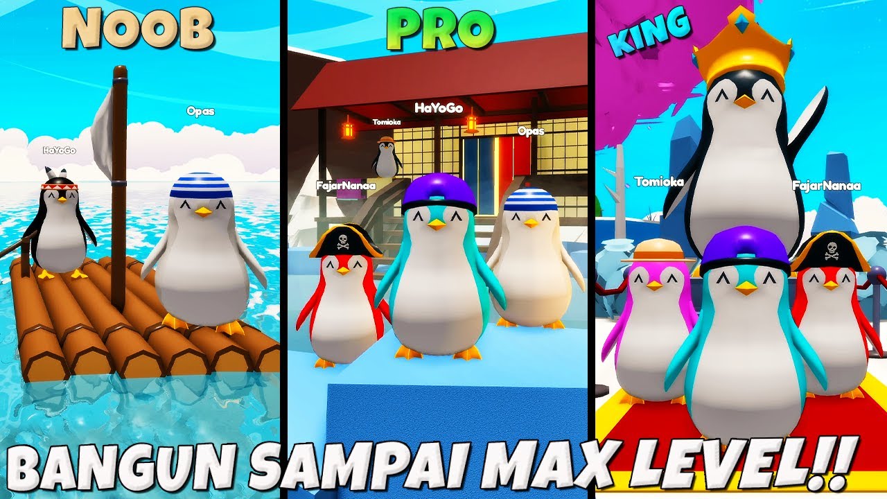 MAX LEVEL!! Bangun Pulau Impian PENGUIN TERBESAR Dan TERKEREN 😍😍😍