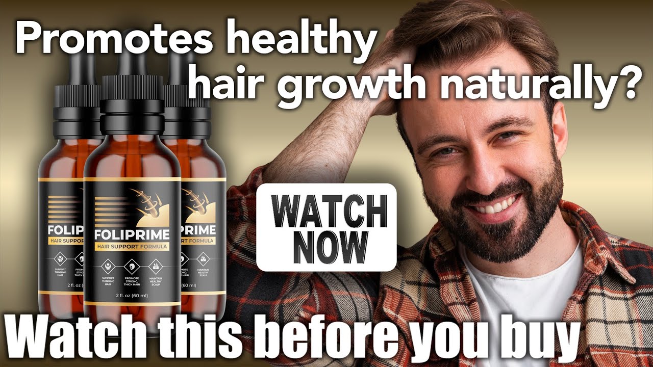FoliPrime - Promotes healthy hair growth naturally