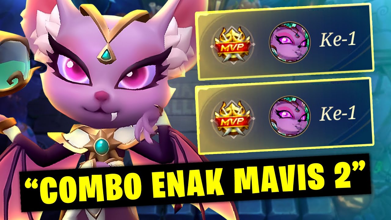 MAVIS 2 PAKE COMBO INI ENAK BANGET COY! - Magic Chess Mobile Legends