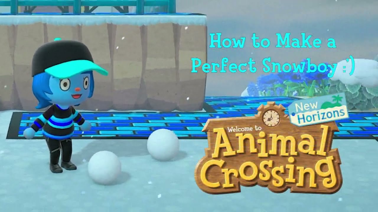 How to Make a Perfect Snowboy *or not* ⛄️❄️ | #ACNH
