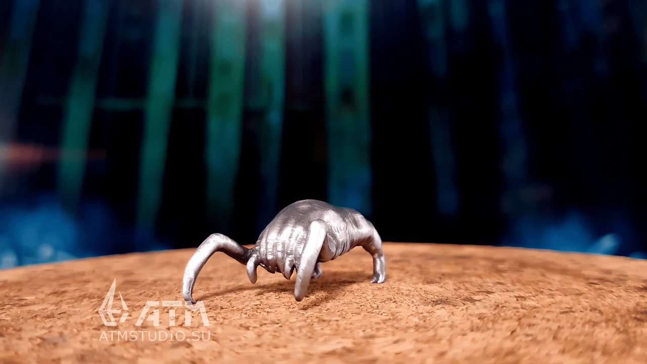 [ATM] Half-Life Alyx Headcrab Valve metal miniature figure handmade figure fun art