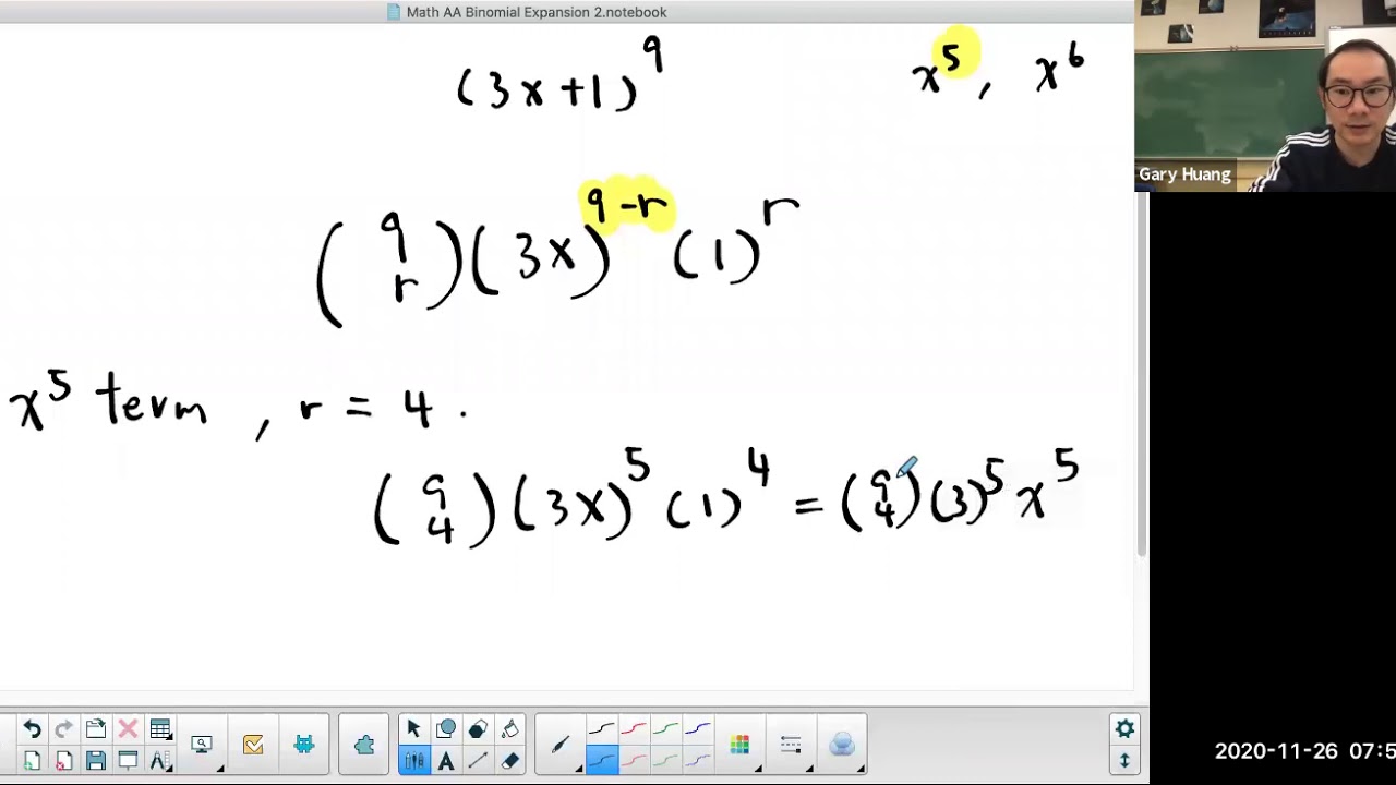 How do I find binomial expansion with two brackets?