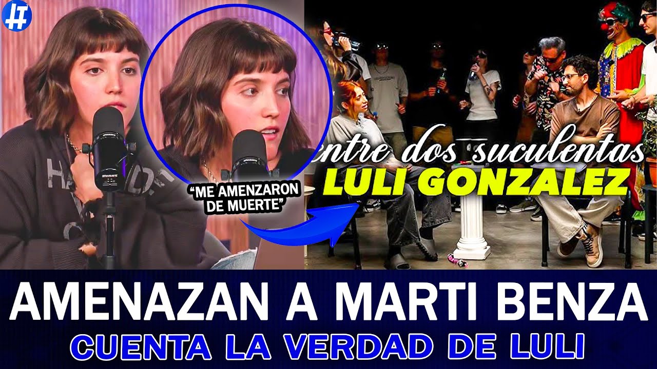 HABL&Oacute; MARTI BENZA tras los DICHOS de LULI con MAT&Iacute;AS BOTTERO y RECIBA AMENAZAS