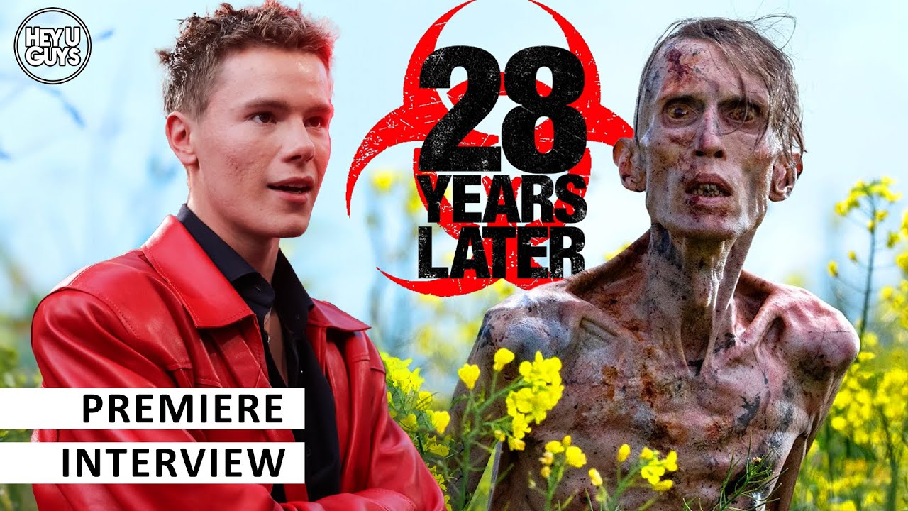 “I Thought I Was Going to Die!” – Edvin Ryding on Real Fear & Finding the Funny in 28 Years Later!