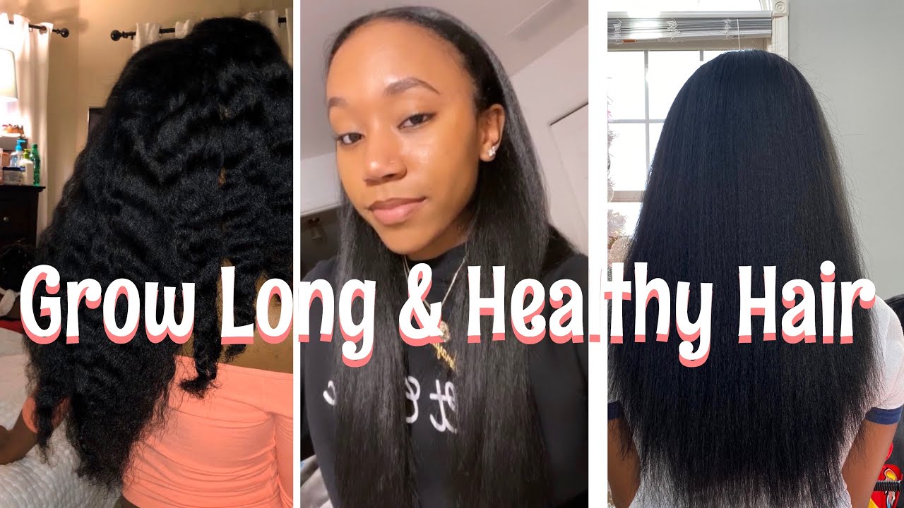 MY BEST TIPS TO GROW LONG & HEALTHY HAIR | Natural Hair