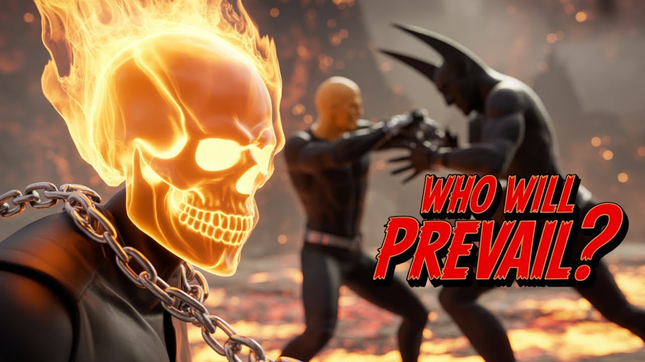 This Avatar Battle Will Shock You | Ghost Rider vs Moon Knight vs Anubis