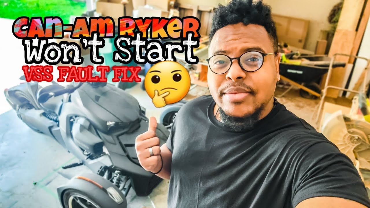 Can-am Ryker Wont Start! VSS Fault Lets Fix It | Ryker Review