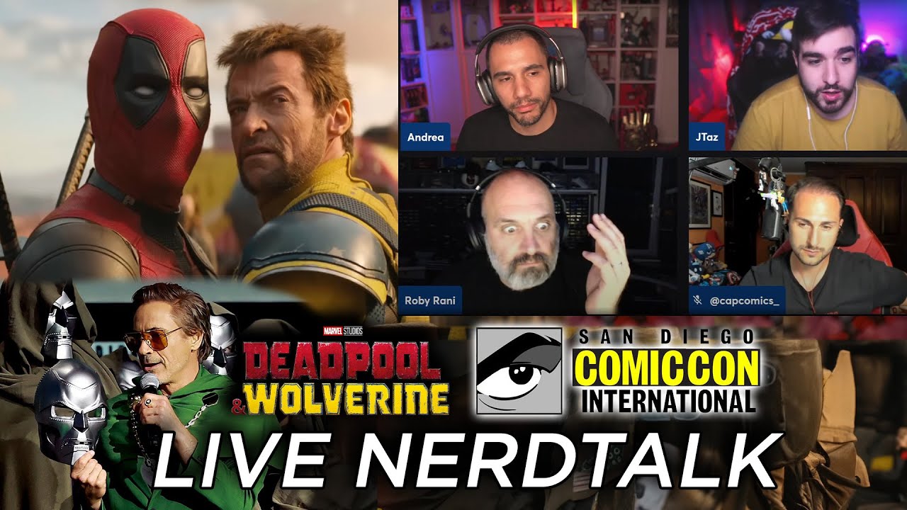 DEADPOOL & WOLVERINE TALK LIVE + ANNUNCI SDCC 2024