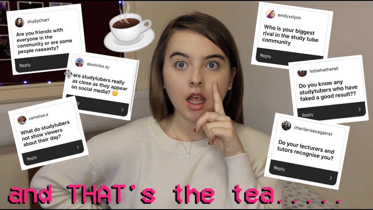 THE TRUTH ABOUT STUDYTUBE.... RIVALRY? PRESSURES? BEEF? FAKING RESULTS? YOUR QUESTIONS ANSWERED!